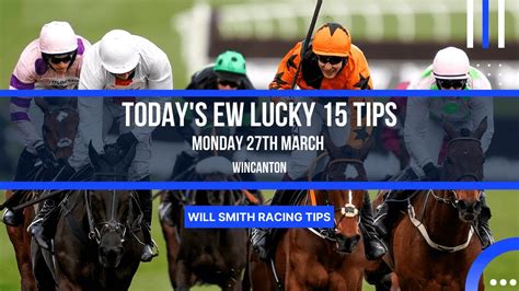 Lucky 15 Horse Racing Tips .